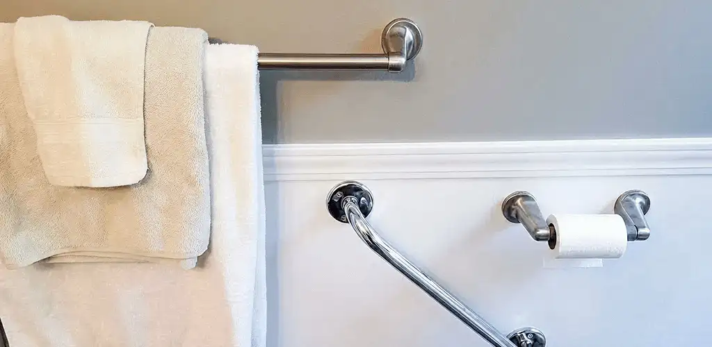 Bathroom grab bar installation for safety and accessibility in San Jose, CA